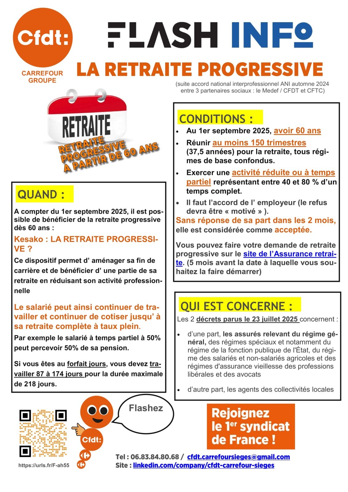découvrez comment fonctionne la retraite progressive à 60 ans, ses conditions d'éligibilité, et les avantages pour commencer à diminuer votre activité tout en touchant une partie de votre pension.