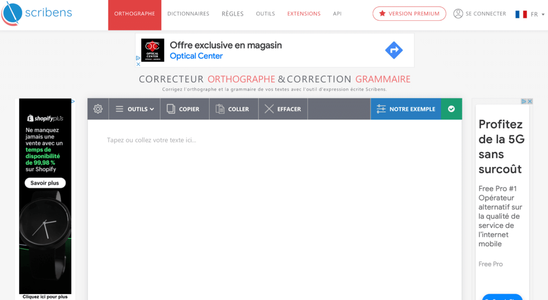 découvrez scribens, un outil de correction en ligne efficace qui améliore votre écriture en corrigeant l'orthographe, la grammaire et le style rapidement et facilement.