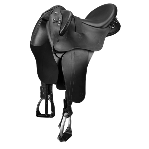 Bates Kimberley with Short Swinging Fender in Flock in Classic Black (DISCONTINUED)