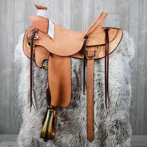 Billy Cook : Cliff Wade Cowboy Saddle, Rough Out