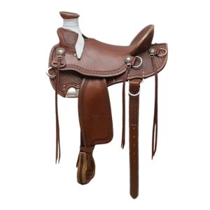 Billy Cook : Mule Saddle, Border Stamp & Weave