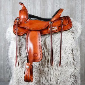 Billy Cook : WJ Trail Saddle Barbwire Border - 1781