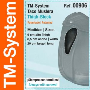 Unknown : RODILLERA OPCIÓN SILLA ZALDI TM-S TACO MUSLERA