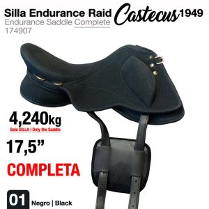 Unknown : SILLA ENDURANCE RAID CASTECUS 1949 17.5" NEGRO