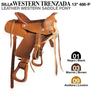 Unknown : SILLA WESTERN TRENZADA 13 486-P