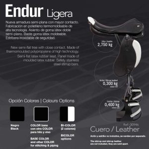 Unknown : SILLA ZALDI RAID ENDUR LIGERA CUERO